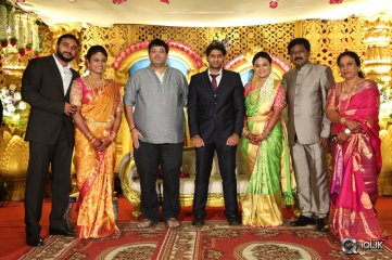 Celebs at Raghavendra Reddy Daughter Wedding Reception